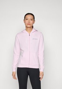 Champion GRAPHIC FULL ZIP HOODIE - Sweat zippé - pink