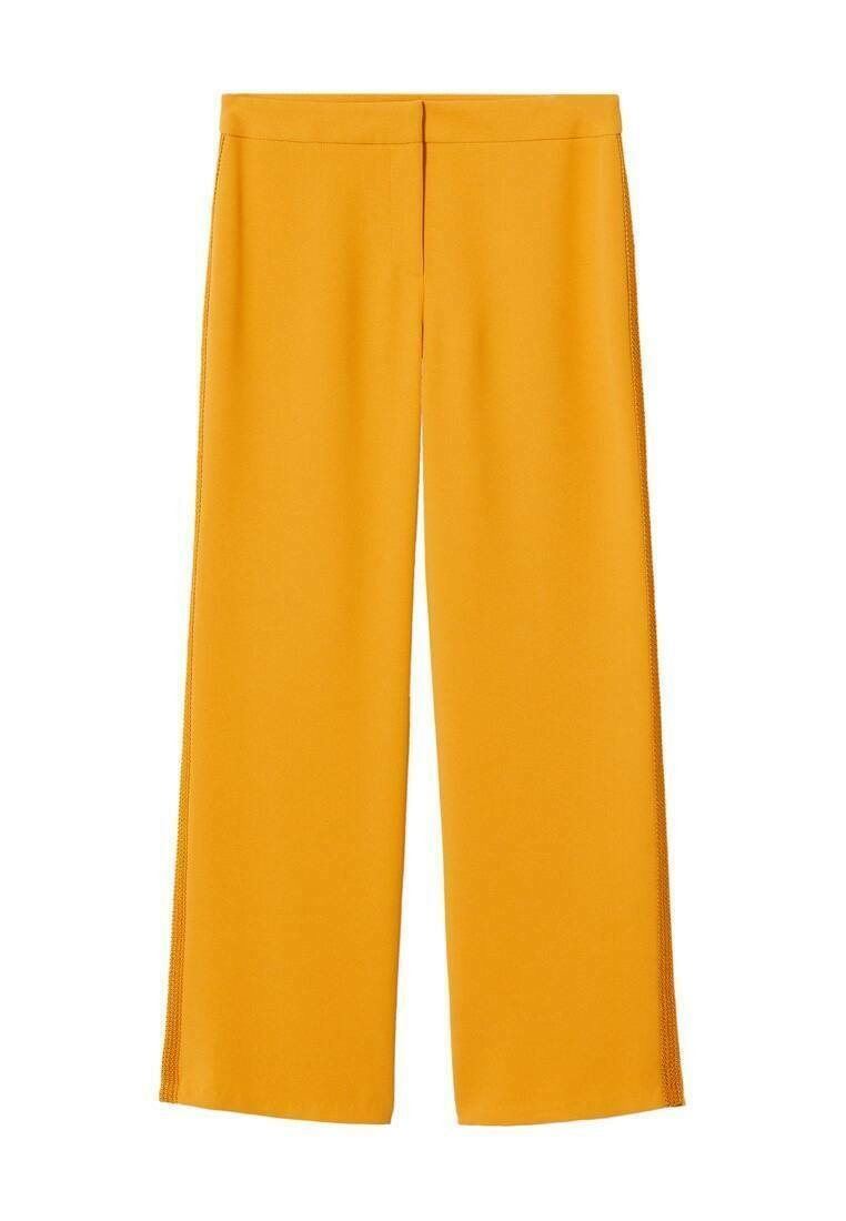 Mango Broek mosterdgeel Mango Broek mosterdgeel