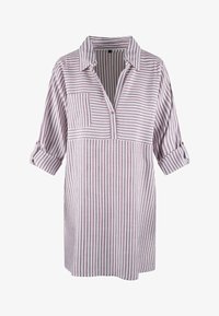 Selezionato, soft bordeaux stripe