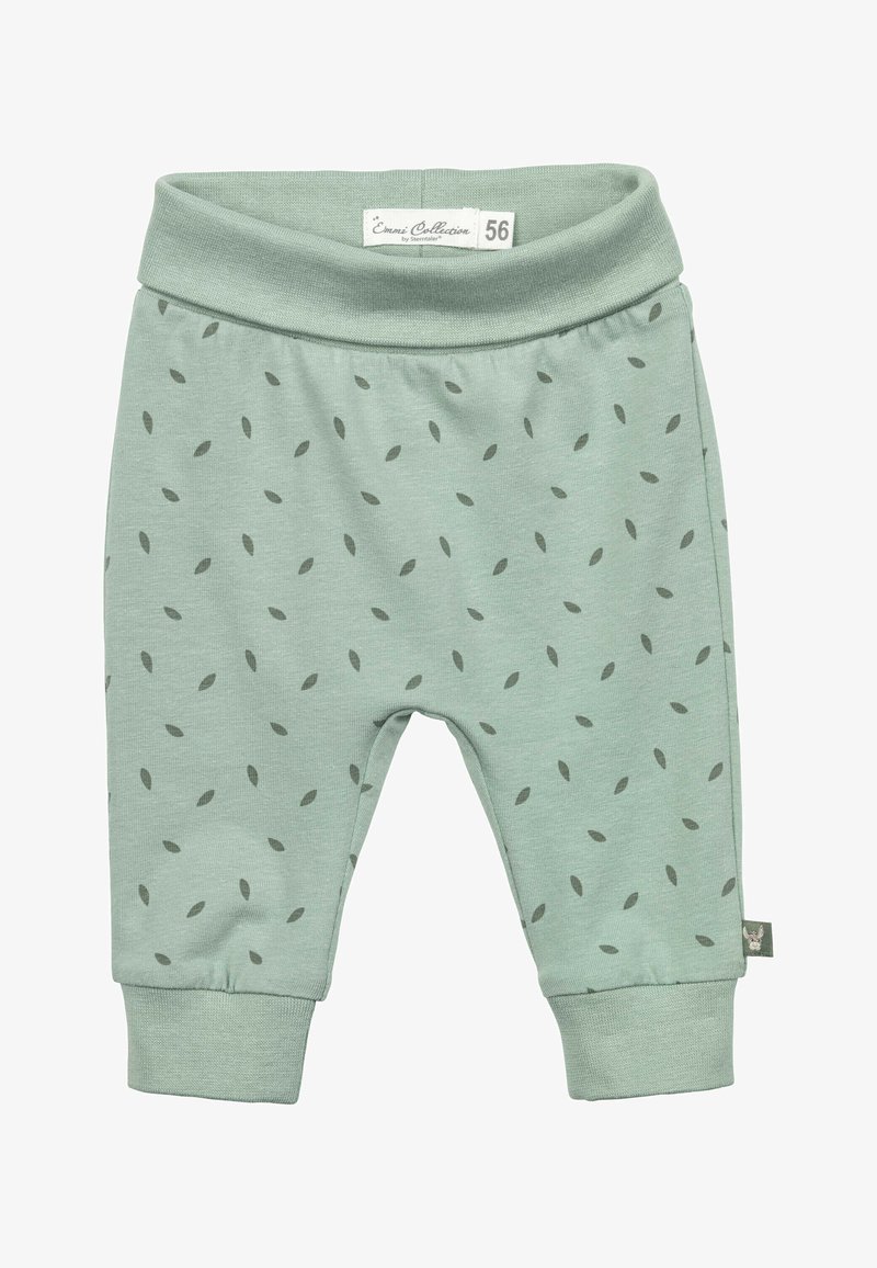 Sterntaler Stoffhose - dunkelgrün meliert