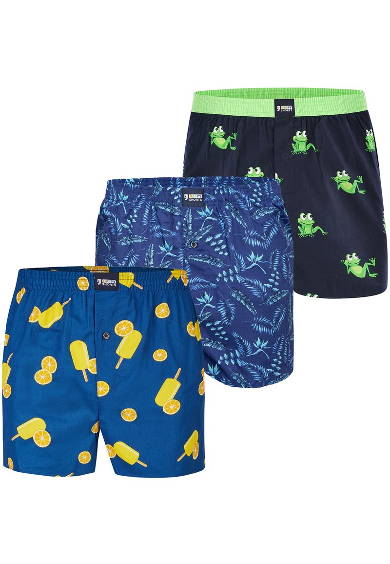 Happy Shorts 3-PACK PRINT  - Boxershorts - set