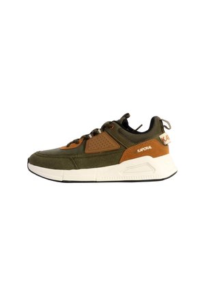 BASKET À LACETS DOLPI - Trainers - kaki marron
