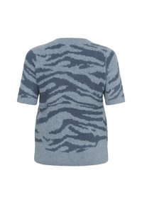 Kaffe Curve SANDIA - Triko s potiskem - windward blu bering sea animal