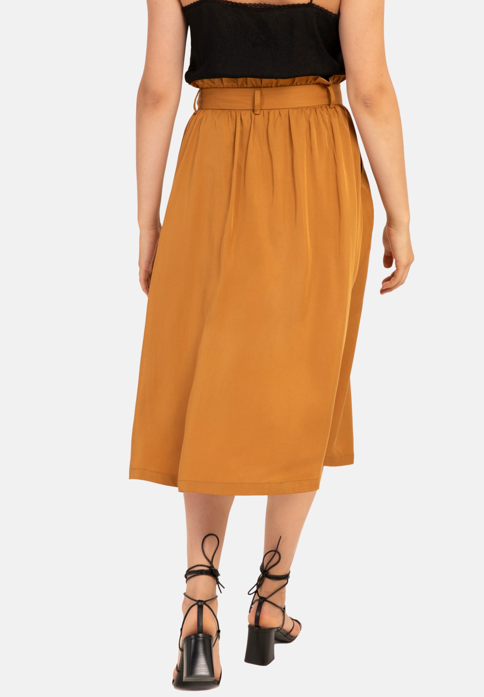 jupe ocre