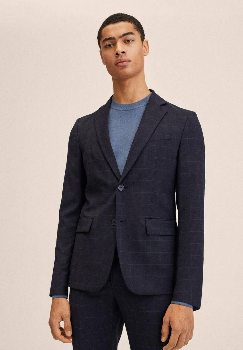 Mango ULTIMATE - Chaqueta de traje - dark navy/azul marino - Zalando.es