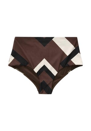 Next Bikini apakšdaļas - brown cream geo
