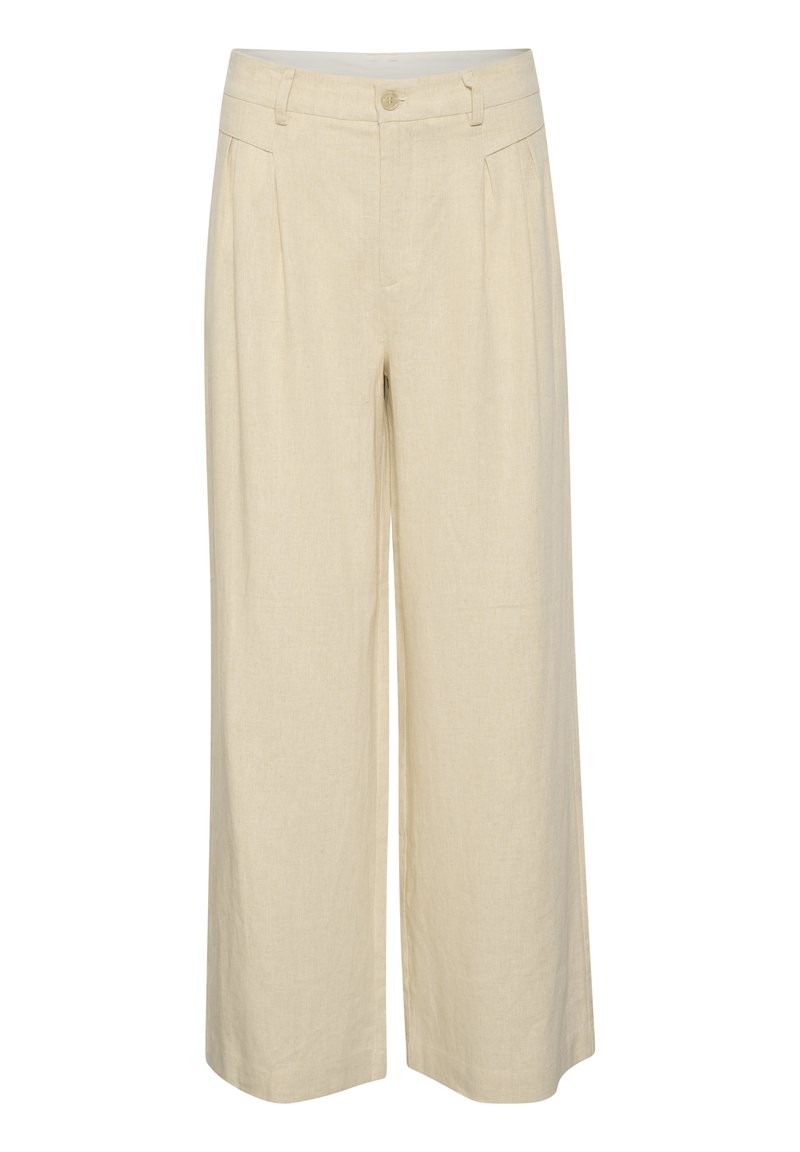 Saint Tropez Broek beige mêleerd