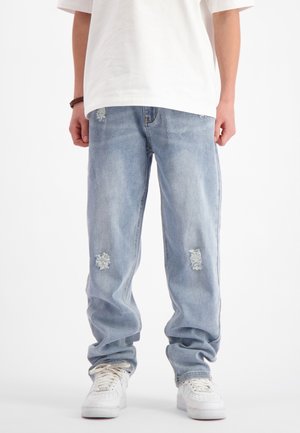 DRIBBLE  - Straight leg jeans - light blue