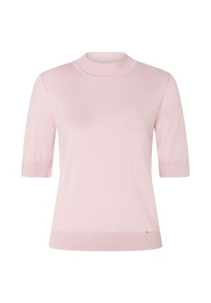 More & More, MORE & MORE ZEITLOSER, FEMININER HALBARMPULLOVER - T-Shirt basic - milky rose