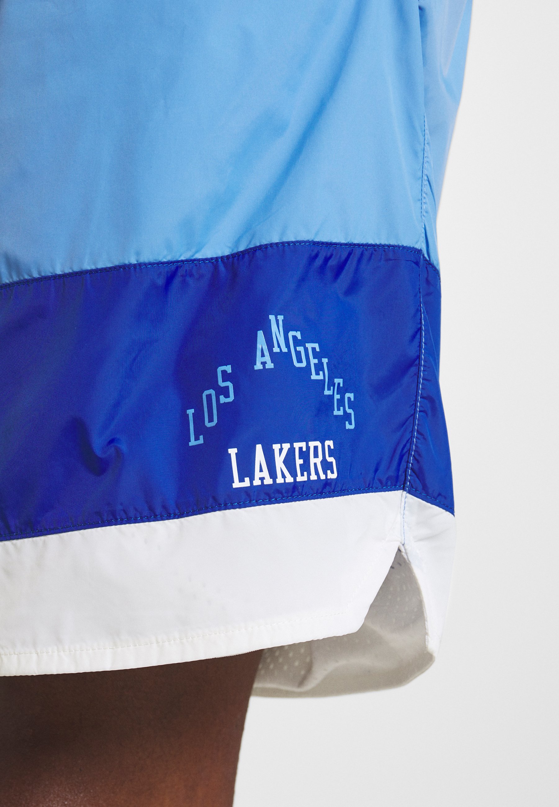 Kobe bryant white la lakers kids jersey and shorts set brand new. Lakers Shorts Hellblau : Mitchell Ness Nba Los Angeles Lakers Striped Short Kurze Sporthose Blue Blau Zalando De