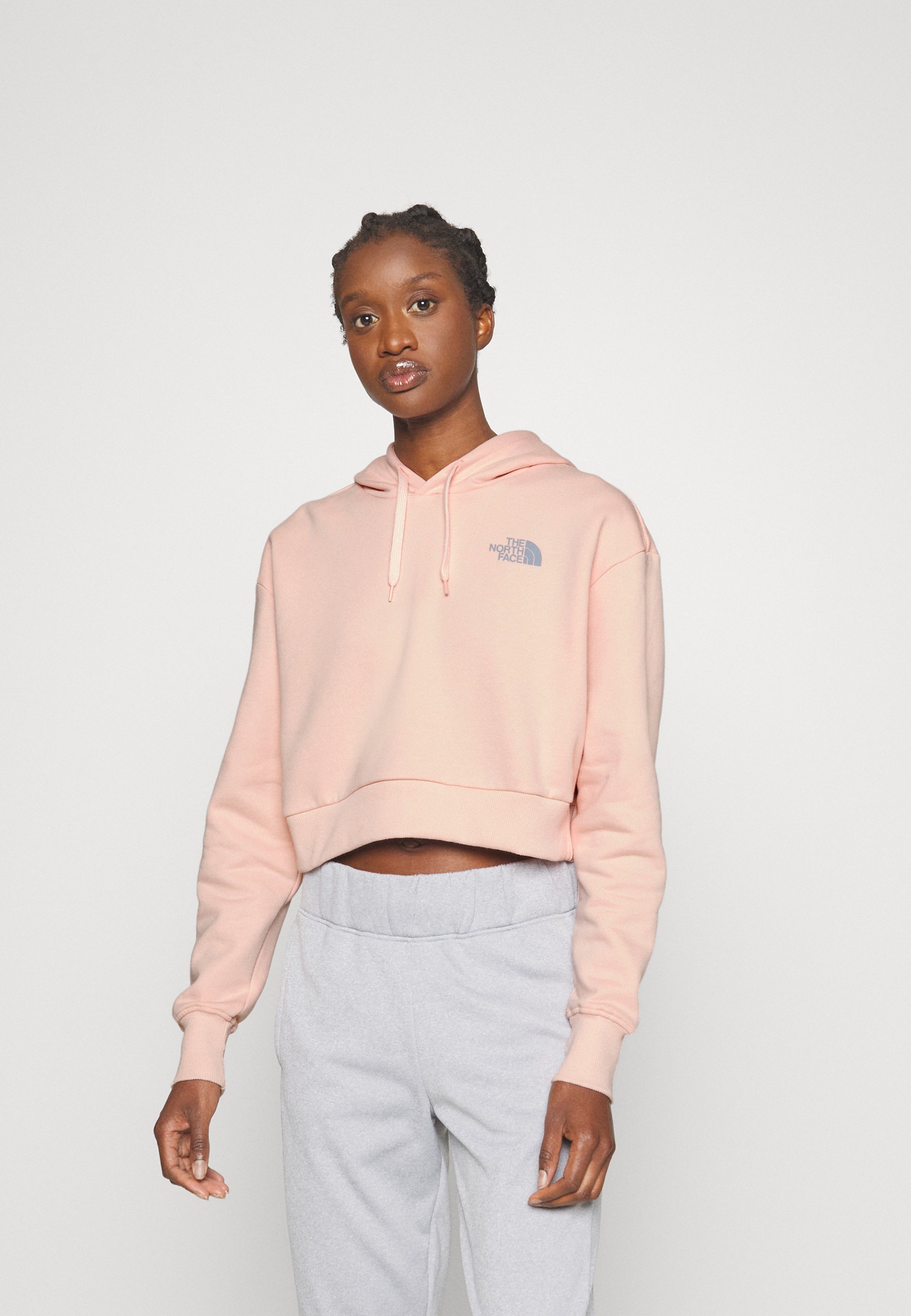the north face pink sweatshirt