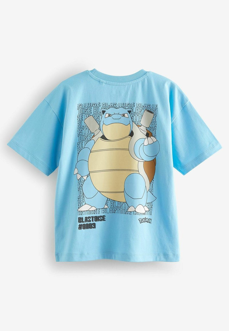 Next LICENSED POKEMON BACK SHORT SLEEVE Print T-shirt blue