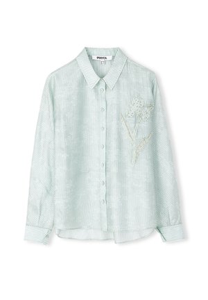 Ipekyol REGULAR FIT EMBROIDERED  - Hemdbluse - green