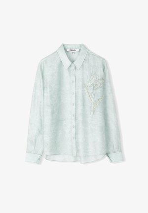 Ipekyol REGULAR FIT EMBROIDERED - Hemdbluse - green