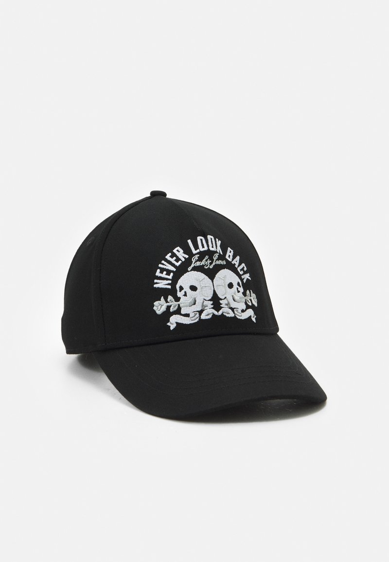 Jack Jones JACSKULL UNISEX Cap Black schwarz Zalando at jack-jones-jacskull-unisex-cap-black-schwarz-zalando-at