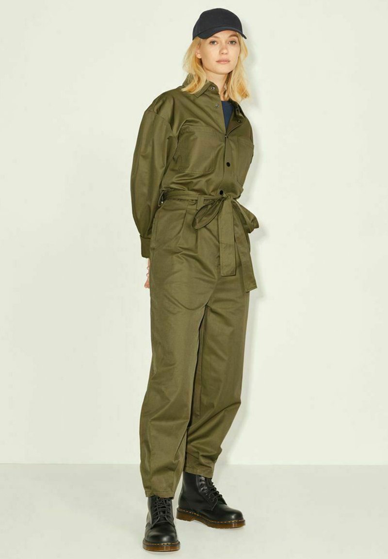 Damen Kleider | JJXX COMPACT Jumpsuit burnt olive/ocker - ZG14211 Damen Kleider | JJXX COMPACT Jumpsuit burnt olive/ocker - ZG14211