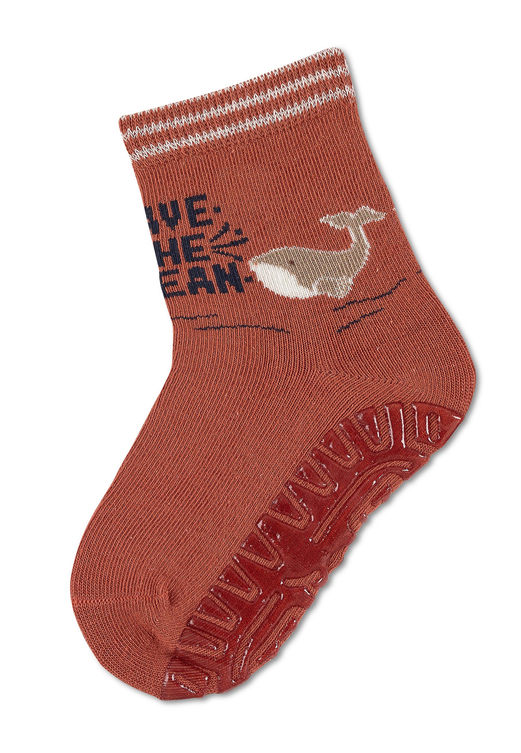 Sterntaler Jungen Socken Doppelpack - Haifisch-Motive, Größe 17/18, Mit Vollplüschsohle