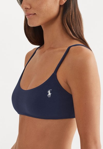 Polo Ralph Lauren TERRY - Πάνω μέρος μπικίνι - navy