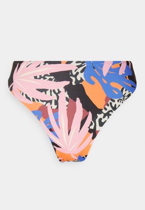 We Are We Wear ECO SELIN HIGH WAIST THONG - Bikini bottoms - multicoloured