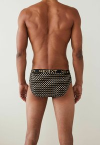 Next 4 PACK - Fecskék - black gold pattern