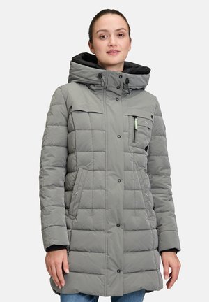 MIT KAPUZE - Cappotto invernale - salvia