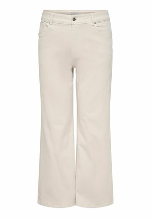 CARJUICY HOHE TAILLE 
 - Wide Leg - ecru