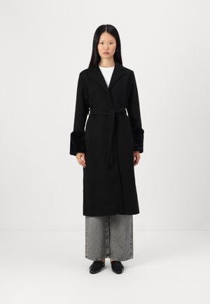 ONLY ONLEMMA LONG COAT - Klassisk frakke - black