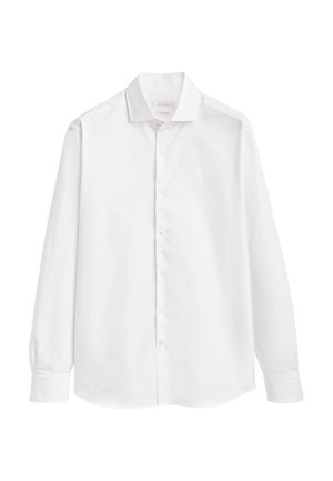 Massimo Dutti, SLIM FIT 100% COTTON SHIRT - Businesshemd - White