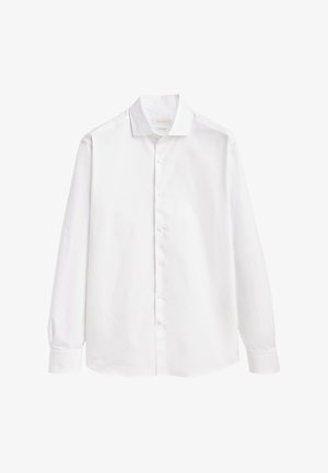 Massimo Dutti, SLIM FIT 100% COTTON SHIRT - Camicia elegante - White