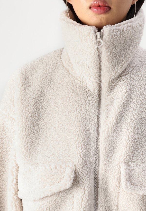 ONLSOL LIFE JACKET  - Fleece jacket - pumice stone3