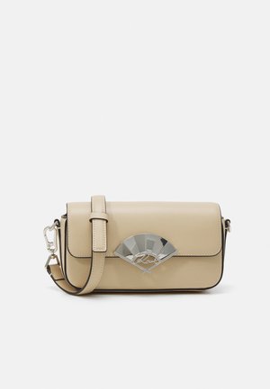 SIGNATURE FAN CROSSBODY - Cross body bag - sand