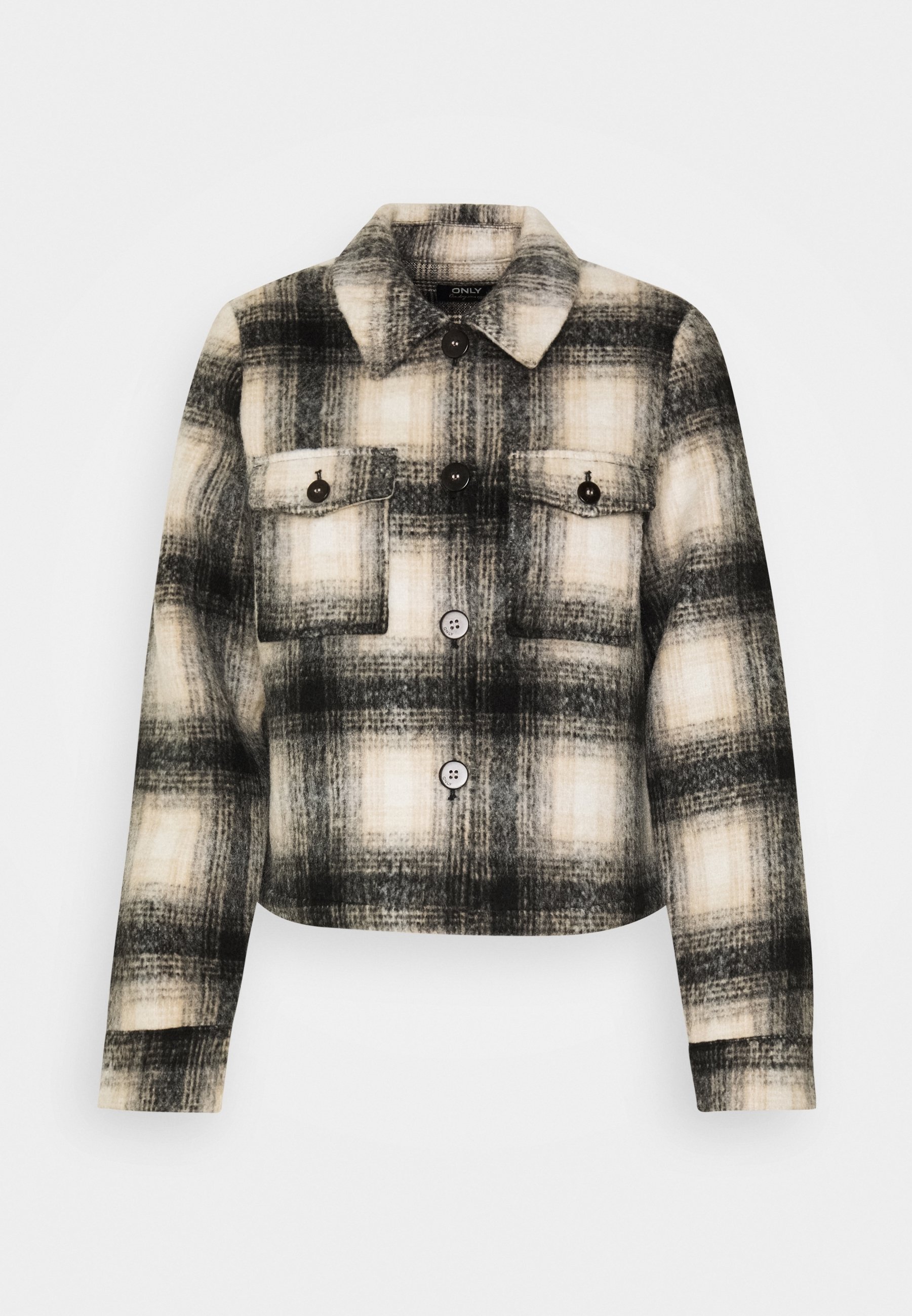 Only short check jacket