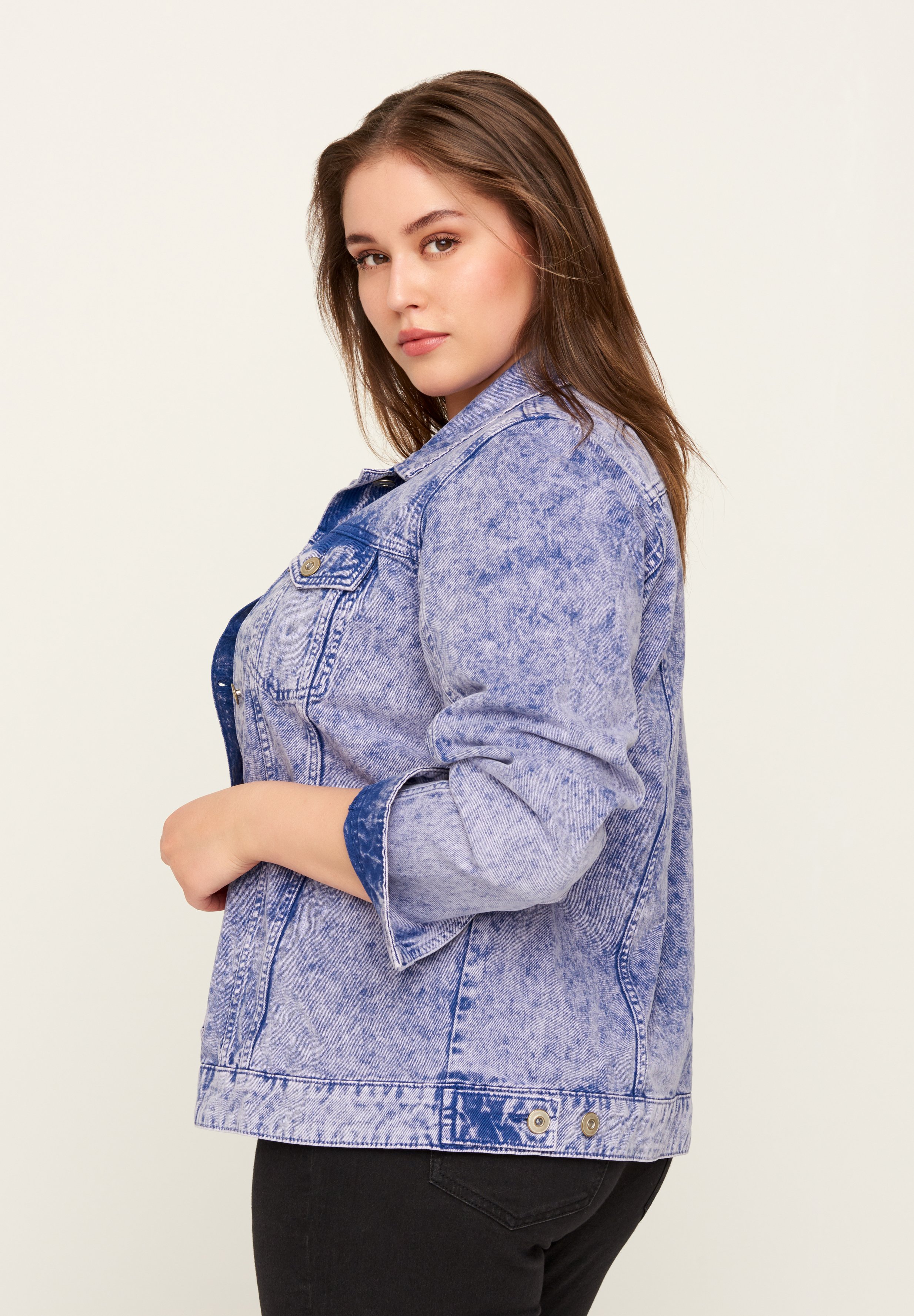 Zizzi Jeansjacka blue Zalando.se Zizzi Jeansjacka blue Zalando.se