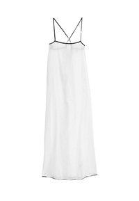 SQUARE NECK BEACH - Maxikleid - white mix