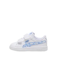 Puma SMASH LICY MONSTER V INF - Scarpe primi passi - blanc team bleu claire