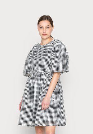 LCUNA DRESS - Vestido de dia - black white check