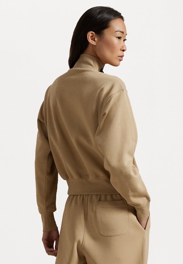 LOGO FLEECE QUARTER ZIP - Sweatshirt - vintage khaki4