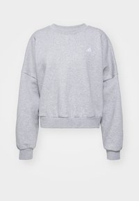Selecionado, medium grey heather/white