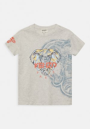 SHORT SLEEVES TEE - T-shirt imprimé - light gray china