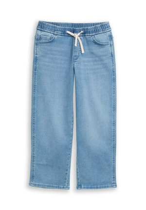 JOGGER MIT STRETCH - Straight leg jeans - used light stone blue denim