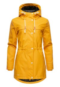 Navahoo - RAINY FOREST - Regenjacke / wasserabweisende Jacke - amber yellow Thumbnail-Bild 1