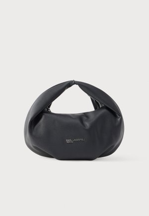 LOGO SMALL HOBO - Handtasche - black