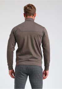 Gabbiano Sweat zippé - taupe