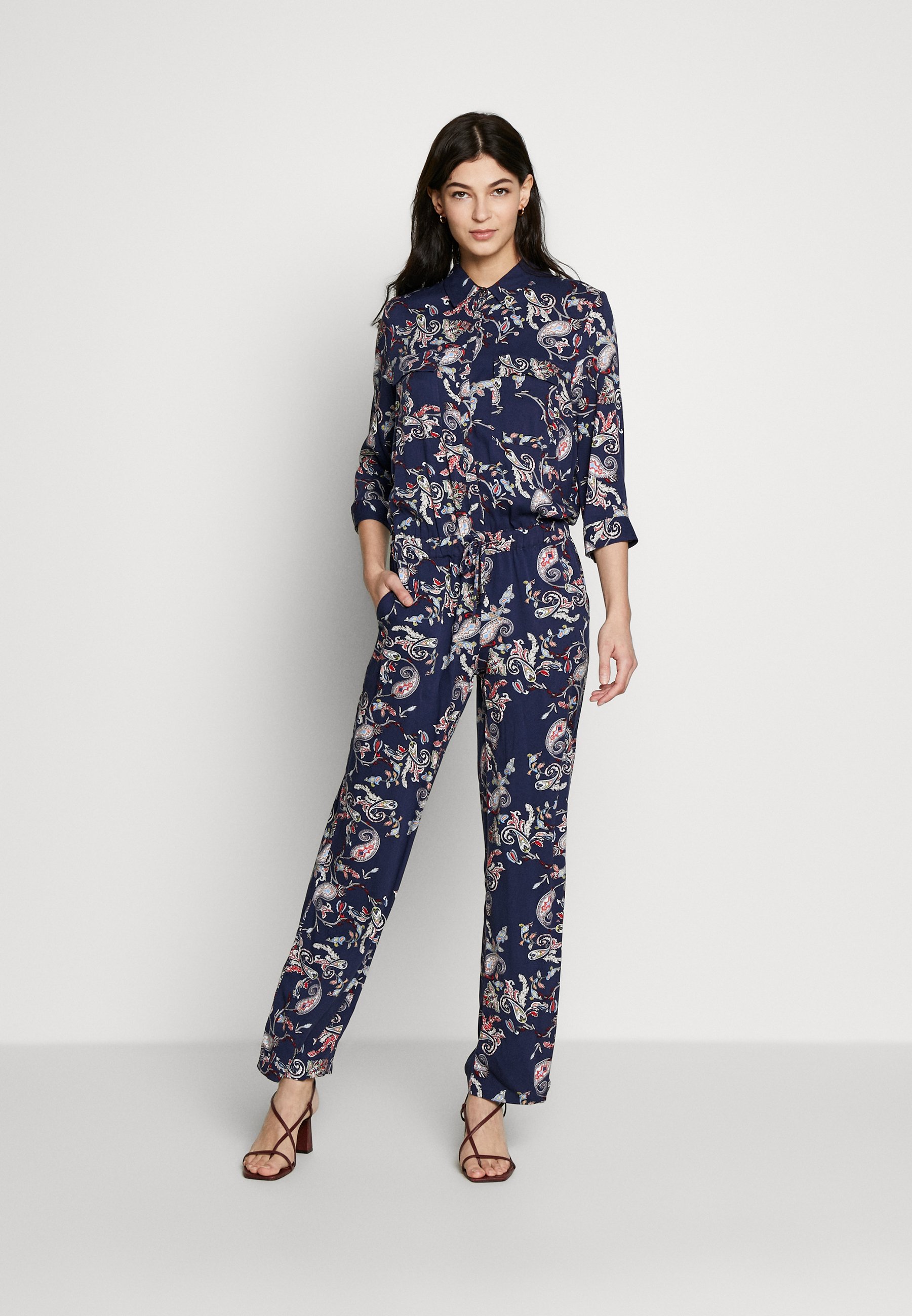s.Oliver OVERALL LANG Jumpsuit eclipse blue Zalando.nl s.Oliver OVERALL Jumpsuit blue denim Zalando.nl