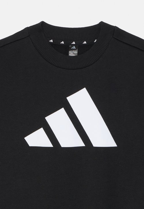 adidas BLOCK LITTLE UNISEX SET - Tracksuit - black/white — foto 4