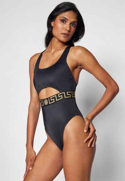 Versace SWIM ONE PIECE NEW LOGO - Peldkostīms - black