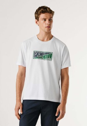 T-shirt con stampa - white