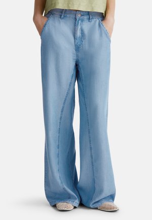 Wide leg - blue