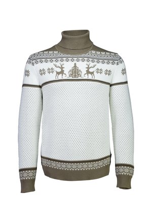 HOLIDAY ROLL-NECK - Strickpullover - lt brown