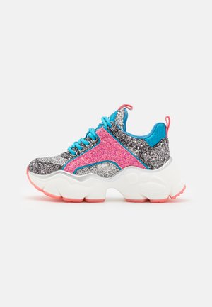 BINARY GLAM - Sneakers basse - pink/silver/multi-coloured